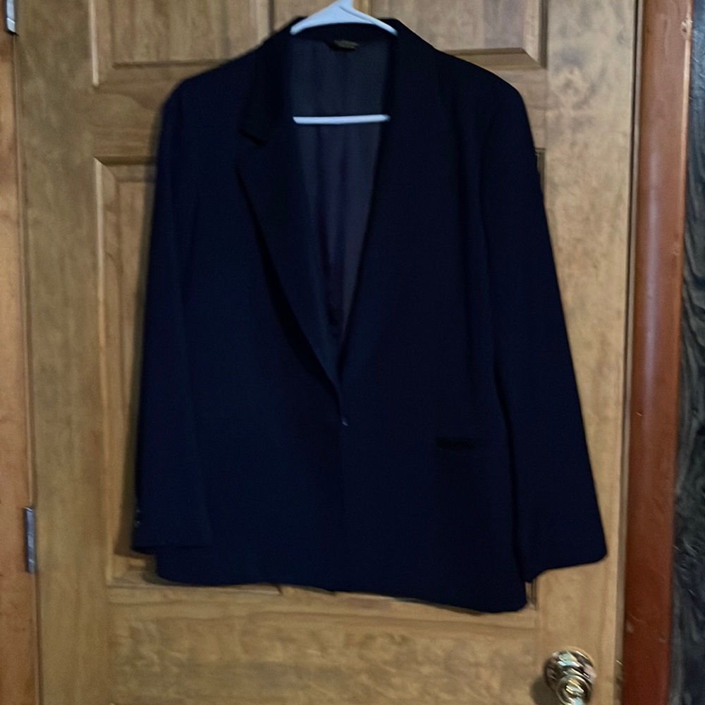 Navy blue blazer